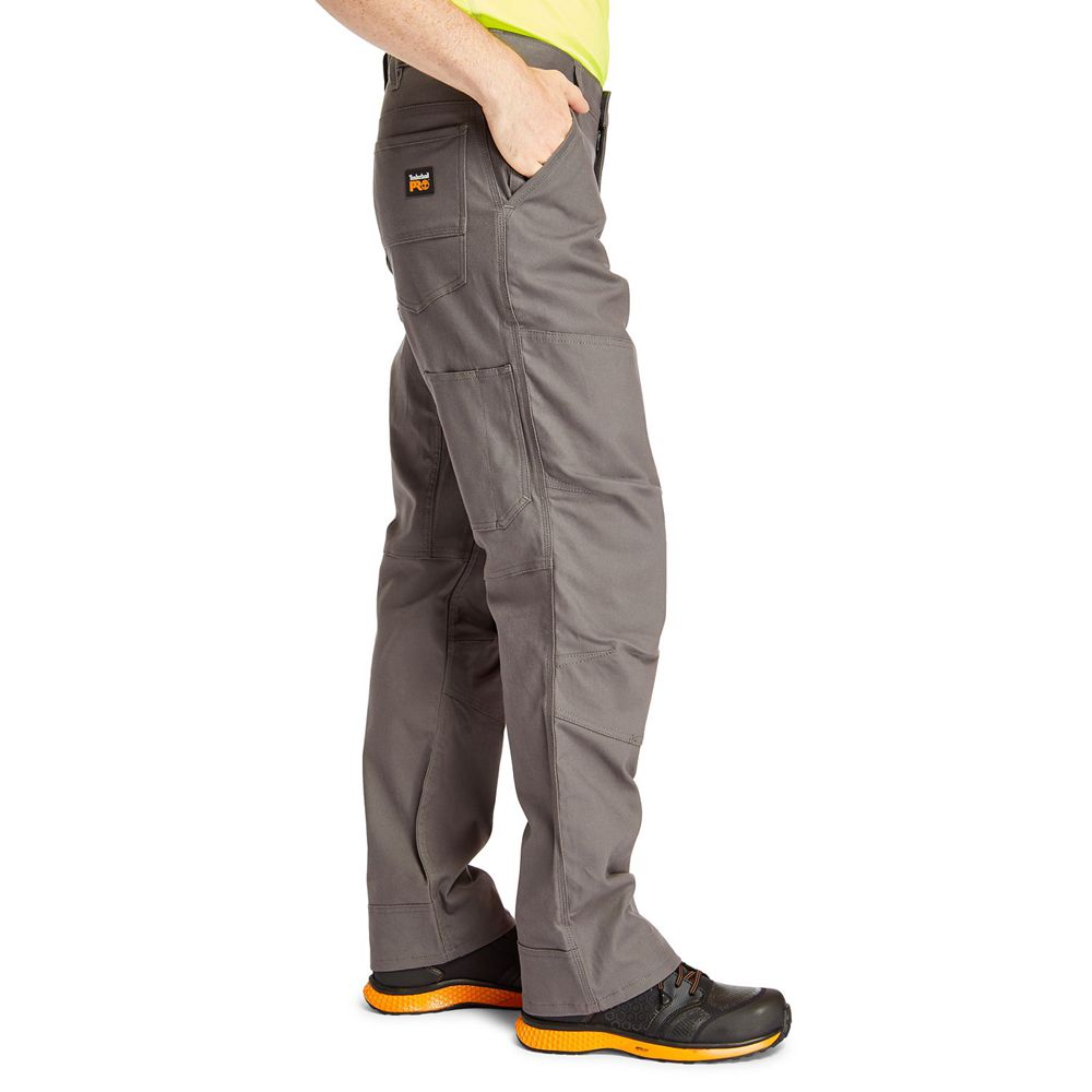 Pantaloni Timberland Barbati Gri Inchis - Pro® Gridflex Panza Work - Romania - SVFRBL038